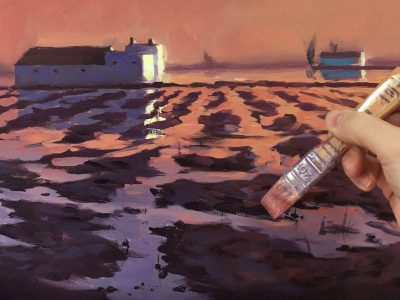curso de pintura acrílica oleo iniciación al paisaje