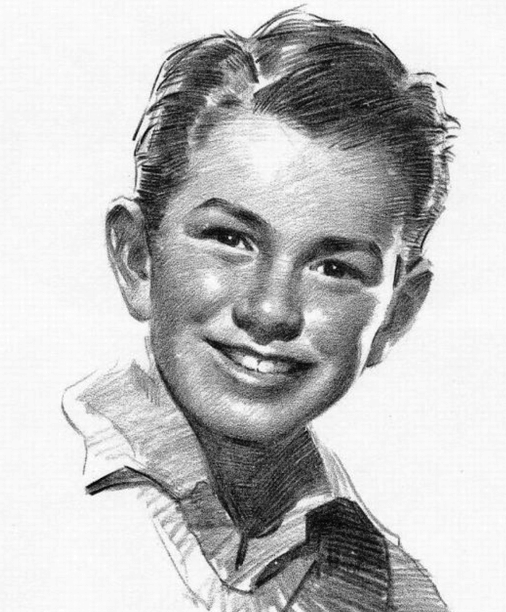 Dibujos de Retratos de hombres, mujeres y niños