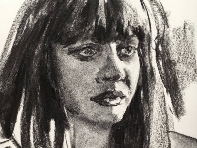 curso de dibujo de retrato Claudia